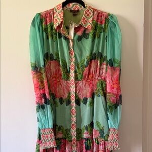 Anthropologie Floral Maxi dress